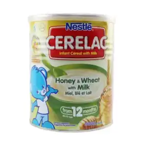 NESTLE MILK CERELAC TINB HONEY & WHEAT (12 MTH) 1KG