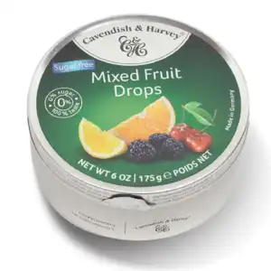 Cavendish & Harvey Candy Sugar Free Mixed Fruit Drop (175g)