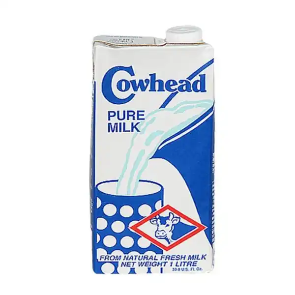 COWHEAD MILK UHT FULL CREAM 1 LTR