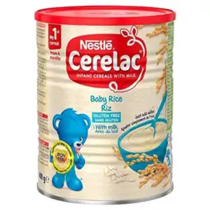 NESTLE MILK CERELAC TINS BABY RICE 400GM